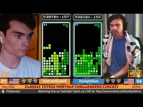 Hydrant, Xeno | Semis | Classic Tetris Monthly Challengers Circuit