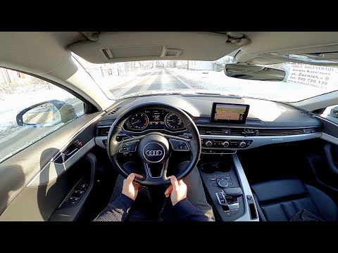Audi A4 B9 3.0 TDI 272HP Tiptronic (2015) POV Test Drive & Acceleration 0-100 |4K #100