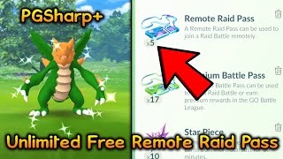 How to Get Unlimited Free Remote Raid Pass in Pokemon Go | Pokemon Go Unlimited Shiny Pokemon Trick