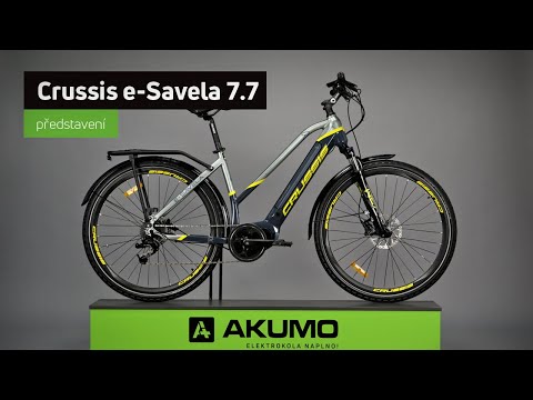Elektrokolo CRUSSIS e-Savela 7.7 - dámské trekové elektrokolo