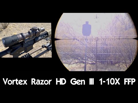 Vortex Razor HD Gen III 1-10x LPVO