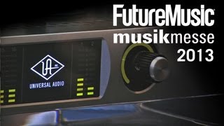 Video thumbnail for Musikmesse 2013: Universal Audio Apollo 16 interface by MusicRadar Tech