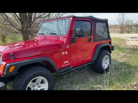 2006 Jeep® Wrangler X in Big Bend, Wisconsin - Video 1