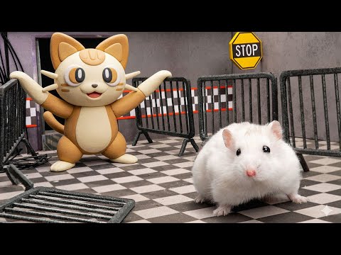If My Hamster Was In Garten Of Banban Maze | Hamsterious