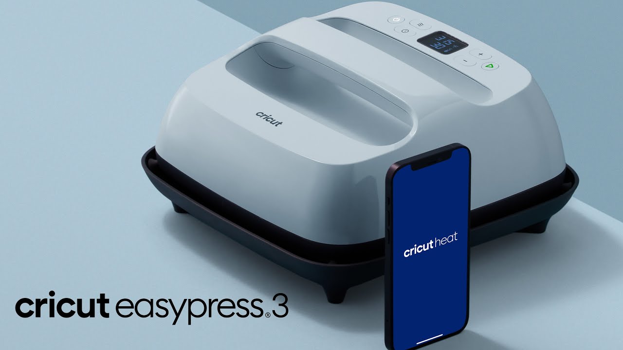 Cricut EasyPress Mini, Zen Blue Heat Press and Cricut Everyday