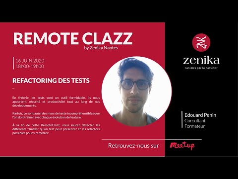 Refactoring tests talk version Française
