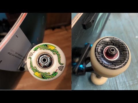 Bones Formula X VS Powell Dragon Wheels