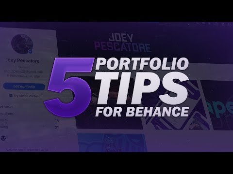 5 Tips To Improve Your Portfolio on Behance!