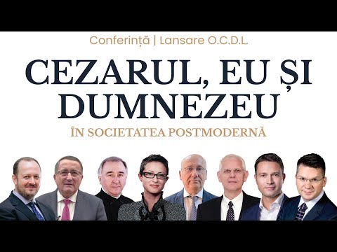🔴 LIVE: Conferința „Eu, între Cezar și Dumnezeu. O provocare biblică.” Pr. Prof. Stelian Tofană