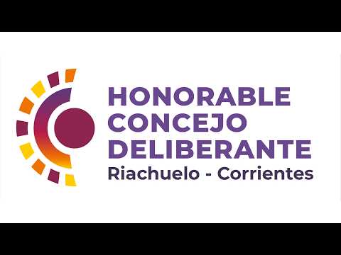Transmisión en vivo de Honorable Concejo Deliberante Riachuelo Corrientes - Sesión ordinaria N°20