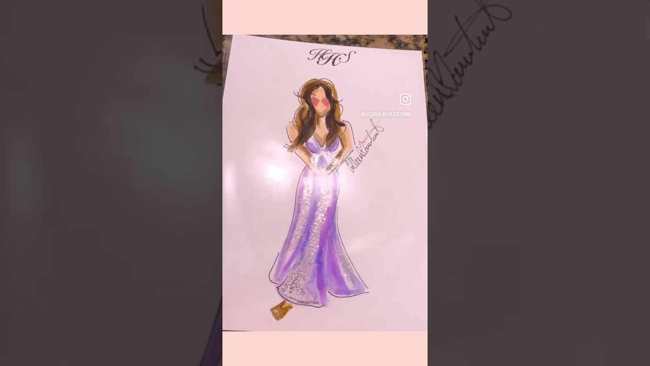 Promotional video thumbnail 4 for Colleen Nicole Designs-Live Wedding and Event Painting