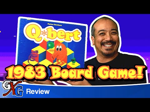 Qbert Board Game Review - @#*&^!