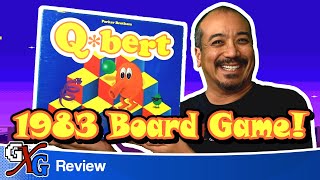 Qbert Board Game Review - @#*&^!