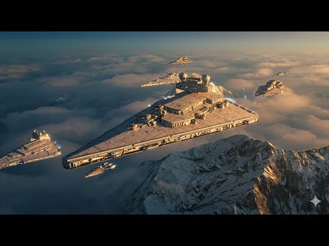 Galactic Empire Fleet vs Hutt Fleet - Star Wars Empire At War Remake
