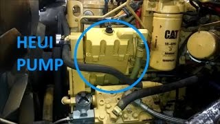 How To Change a HEUI Pump.  Cat C7, 3126, and C9