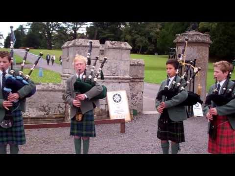Marie's Wedding Bagpipes Scone Palace Perth Perthshire Scotland