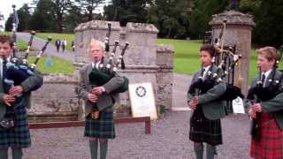 Marie's Wedding Bagpipes Scone Palace Perth Perthshire Scotland