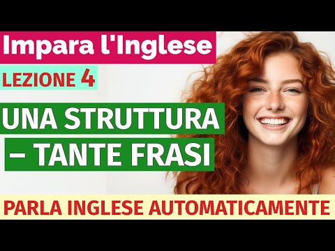 Parla inglese automaticamente – Una struttura, tante frasi | Ascolta e ripeti | Lezione 4