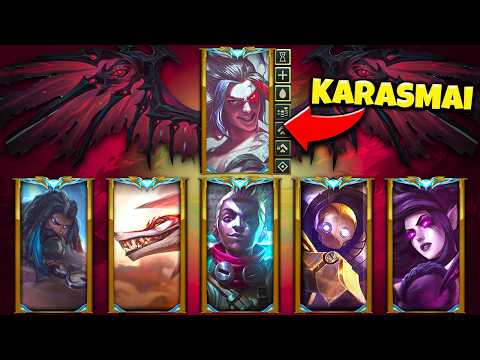 100% CDR Kayn vs 5 Challenger Players (Ft. Karasmai)