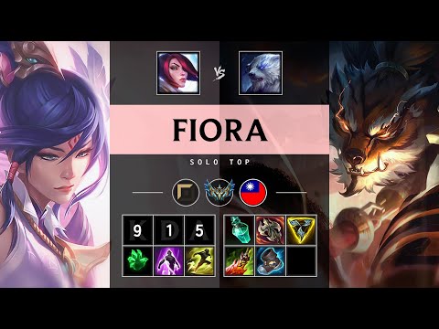 Fiora Top vs Volibear - TW Challenger Patch 25.06
