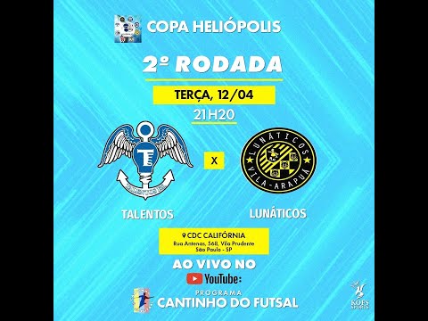 FUTSAL AO VIVO | PLENITUDE X SIMPLICIDADE B | 2° RODADA DA COPA HELIÓPOLIS