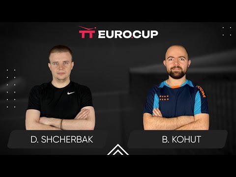 15:30 Denys Shcherbak - Bohdan Kohut 14.09.2025  TT Euro.Cup Ukraine Elite. TABLE 3