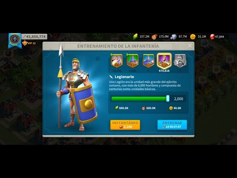 Entrenamiento de tropas, etapa 2 PRE KVK Rise of Kingdoms