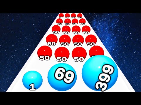 Rolling ORB Crash 3D vs Jelly Run 2048 - (Freeplay Original) Max Level