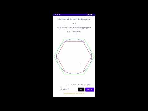 Calculation of π(Pi)