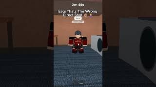 This is NOT Isagi's Direct Shot😭 🙏#bluelock #bluelockrivals #roblox #anime