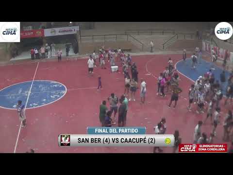 Futbol de Salon, Eliminatorias zona Cordillera. San Bernardino vs Caacupé