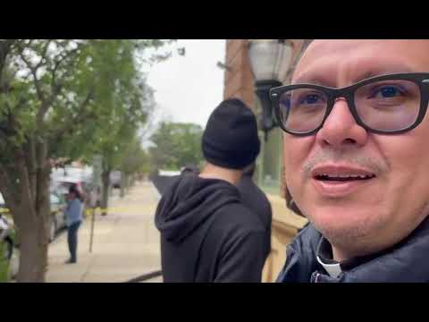 Ante la presencia de agentes de ICE la solidaridad de la comunidad en general se evidenció en Trenton. Jueves 21 de agosto 2025.