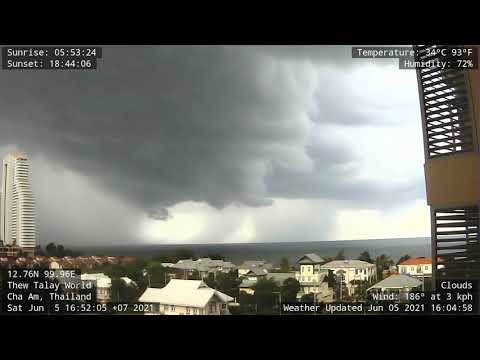 Cha Am Time Lapse Video 20210606