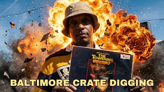 Crate Digging At The Baltimore Record Bazaar and Sampling Vinyl into a Boom Bap Beat