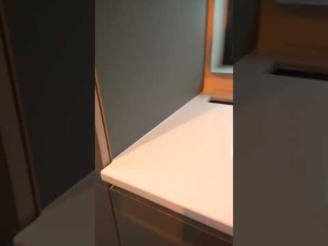 Silestone white lagoon 20mm. Kitchen worktops