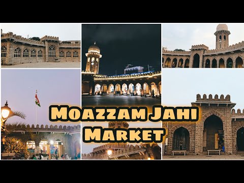 An Evening view of renovated Moazzam Jahi Market| GHMC| Hyderabad