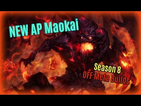 • NEW AP Maokai Top Lane Season 8  - Weirdest Off META Builds and Guides •