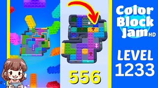 Soluzione del Livello 1233 di Color Block Jam