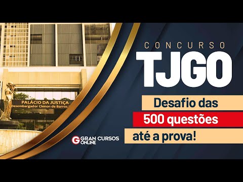 Concurso TJGO - Desafio das 500 questões até a prova! - Direito Constitucional com Ana Blazute