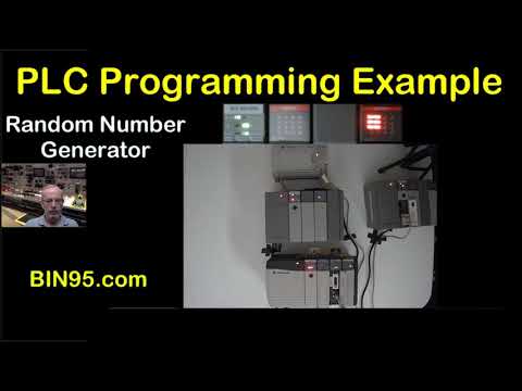 PLC Programming Random Number Generator Example Ladder Logic Live