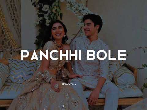 panchhi bole(Slowed+Reverb)✿ Anonymous