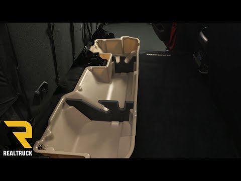 DU-HA Under Seat Storage Fast Facts on a 2019 Ram 1500