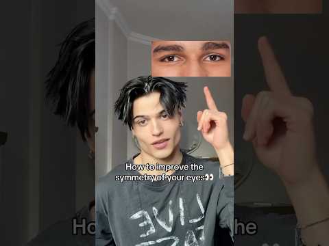 How to improve your eye symmetry ?