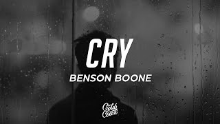 Benson Boone - Cry (Lyrics)