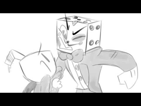 He pushed me down the stairs! (Cuphead animatic)