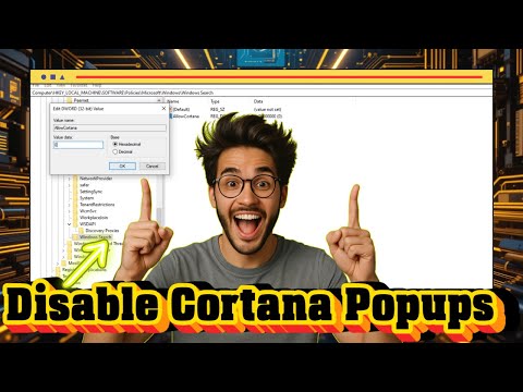 How To Turn Off Cortana Pop Up | Permanent Fix (2025)