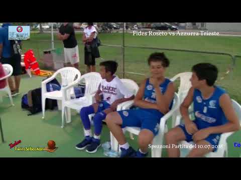 Fides Roseto vs Azzurra Trieste 10/07/2018 - 15° Torneo dell'Adriatico