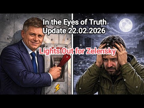 In the Eyes of Truth Update 22.02.2026 Lights out for Zelensky. Its blackmail I tell you! Blackmail!