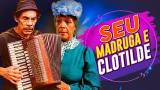 GRANDES SOLOS COM SEU MADRUGA E CLOTILDE 🪗🥁🎸 #mariolenner 