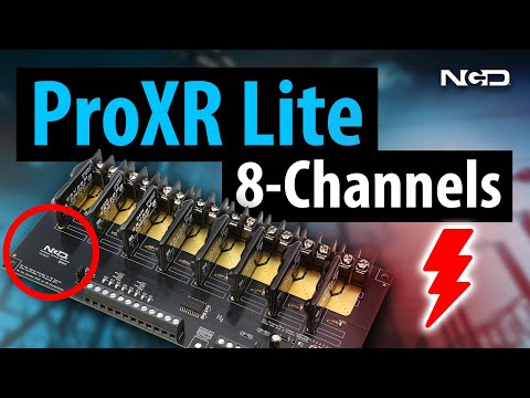 8 Channel USB Solid State Relay Controller ProXR Lite Hardware Overview